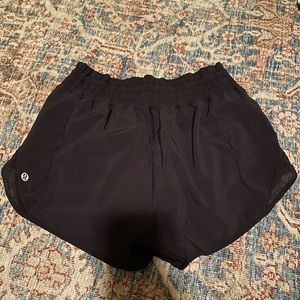 Lululemon High Waisted Hottie Hot Shorts